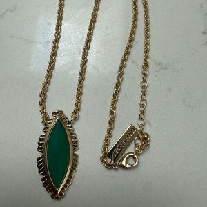 Kendra Scott Elisa Necklace – Green Chalcedony